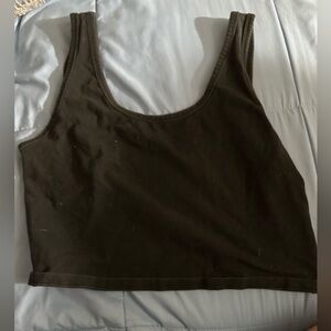 Black Contour Tank from Pacsun
